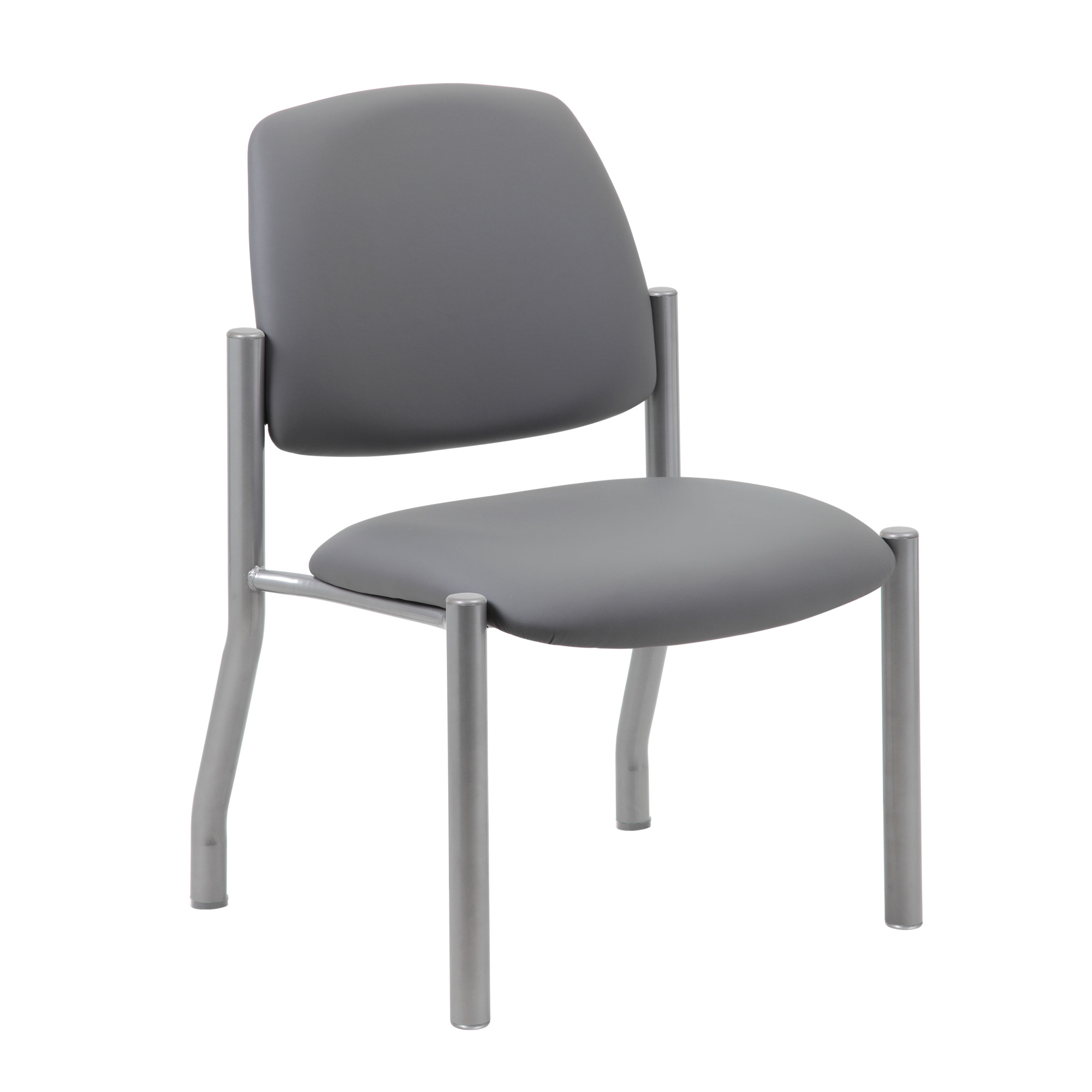 Norstar BOSS, Armless Guest Chair, 300 lb. weight capacity, Included (qty.) 1 Model# B9595AM-GY